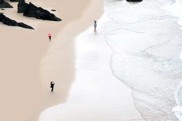 Strand vor  Basket Island